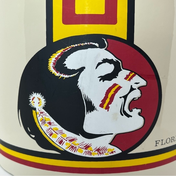 RARE Vintage GEORGES BRIARD Florida State University FSU Ice Bucket Old Logo - Picture 2 of 13